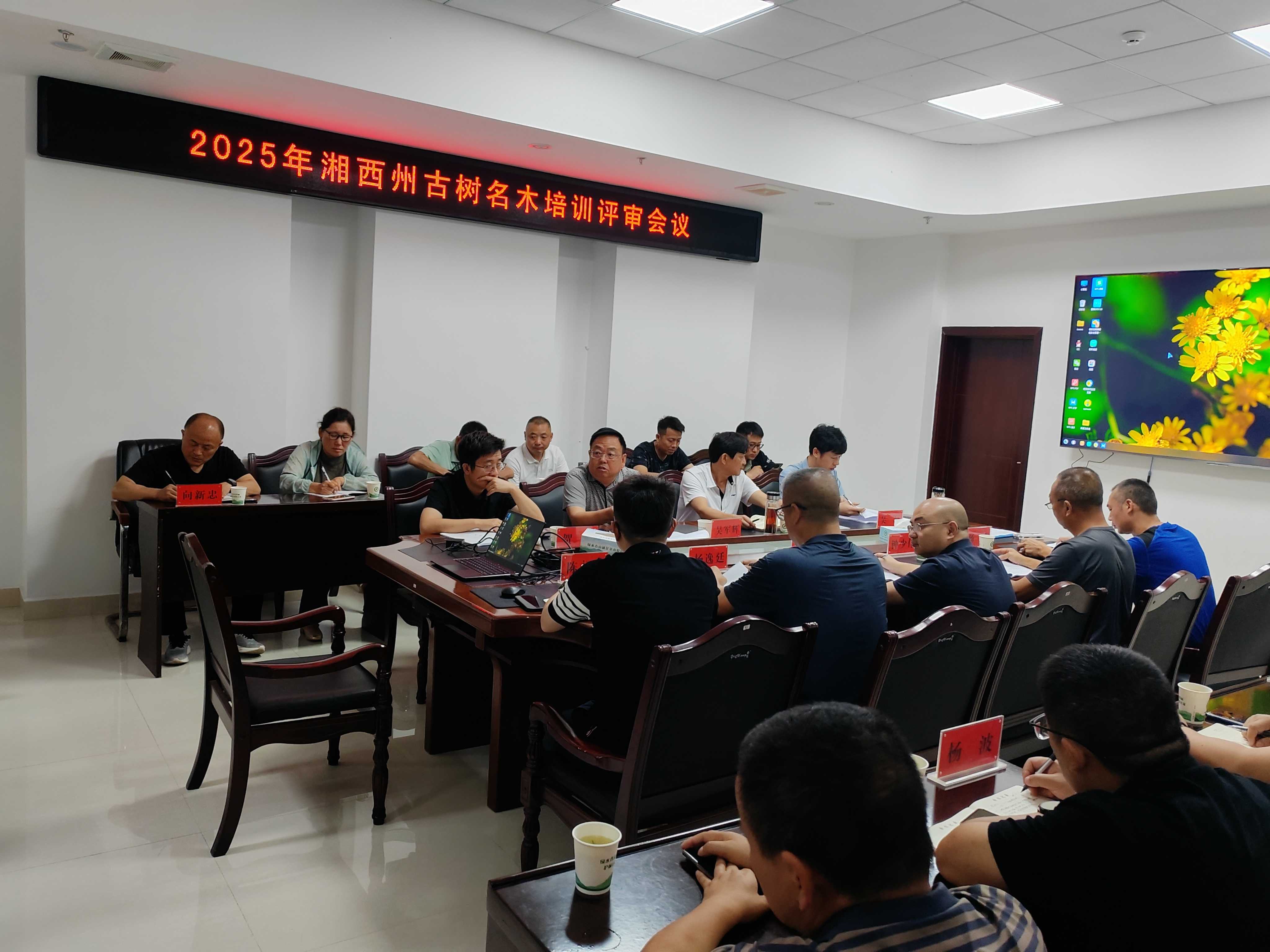 湘西州林业局召开2025年湘西州古树名木 培训评审会议